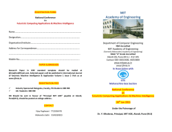Brochure - MIT Academy of Engineering