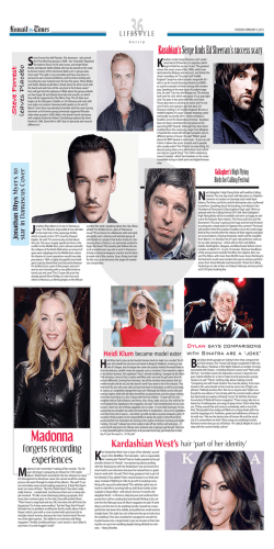 Madonna - Kuwait Times