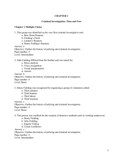 2 CHAPTER 1 Criminal Investigation