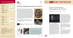 events calendar - Indiana University Art Museum