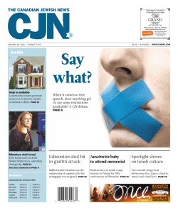 2015 - The Canadian Jewish News