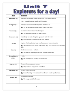 1-Underline the correct word(s) from a, b or c