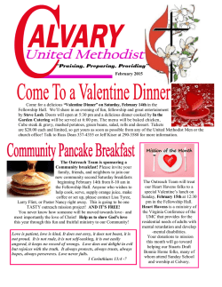 Download PDF Format - Calvary United Methodist Church