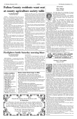 Fulton County residents want seat at county