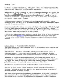 February 2, 2015 We have a couple of subjects today