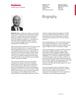 Rick Yuse bio January 2015