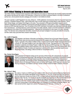 Connecting Session #3: Judy Ragsdale