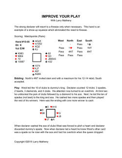 A Showup Squeeze - Northern Colorado Bridge