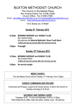 here - Buxton Methodist Church