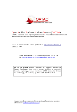 Low velocity impact modeling in composite laminates