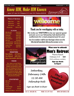 Thank you for worshipping with us today.