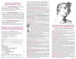 Understanding and Treating Posttraumatic Stress Disorders