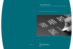 The Carnegie Unit - Carnegie Foundation for the Advancement of
