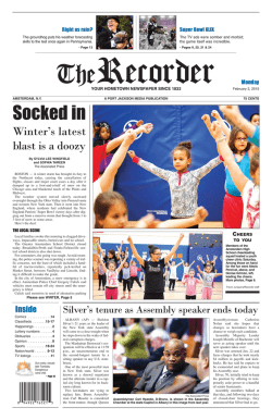 Socked in - The Recorder