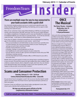 Freedom Years Insider - Century National Bank