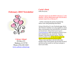 February 2015 Newsletter