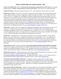 January - Valley Center High School