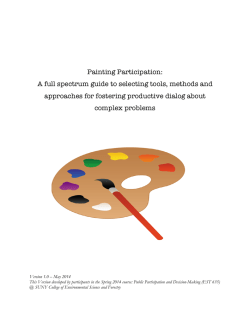 Painting Participation - Thriving Earth Exchange