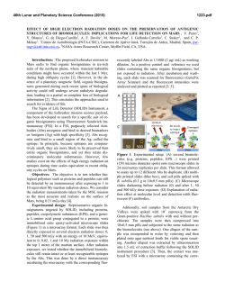 effect of high electron radiation doses on the preservation of