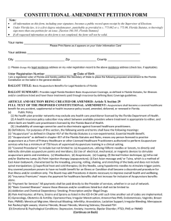 View Full Text - Florida Division of Elections