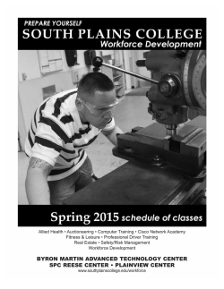 Spring 2015 workforce schedule LR