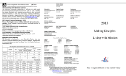 Church Cover - First Evangelical Church of San Gabriel Valley