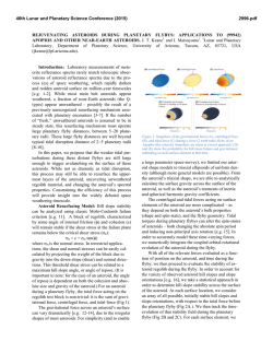REJUVENATING ASTEROIDS DURING PLANETARY FLYBYS