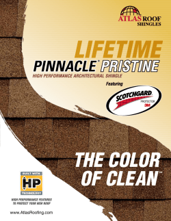 HIGH PERFORMANCE ARCHITECTURAL SHINGLE
