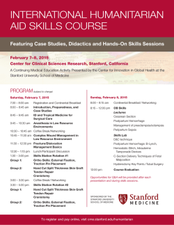 international humanitarian aid skills course - CME