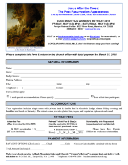 Jesus After the Cross - Buck Mountain Episcopal Church