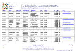 D&eacute;partements - Saint