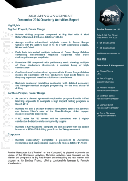 For personal use only - Australian Securities Exchange