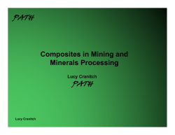 Lucy Cranitch - 2015 Composites Conference