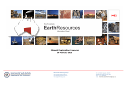 M02 Mineral exploration licences