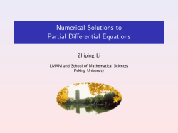 Finite Difference Methods for Elliptic Equations