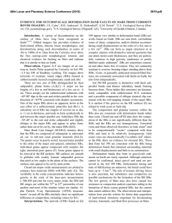 Evidence for Outcrop-Scale Deformation Band Faults on Mars from