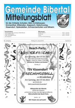 Aktuelles Mitteilungsblatt als PDF zum Download