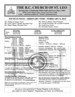 THE R.C. CHURCH OF ST. LEO