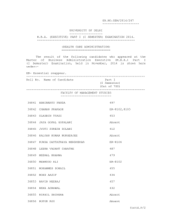 SR.NO.SEM/2014/267 --------------------