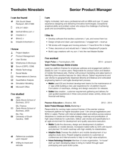 Trenholm Ninestein Senior Product Manager