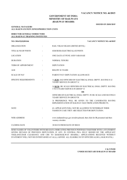 VC-46 - Indian Railway