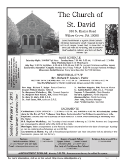 Bulletin - John Patrick Publishing Company