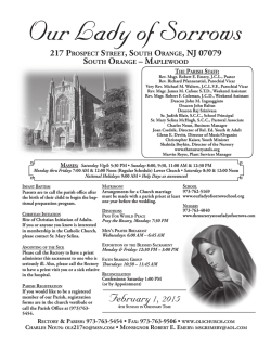 Our Lady of Sorrows - John Patrick Publishing Company