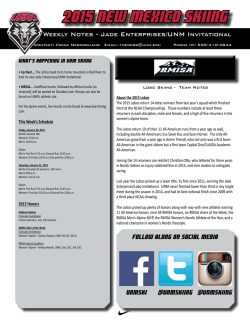 2015 New Mexico Skiing