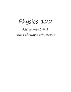 Assignment # 1 - Mr.Gaunce Online