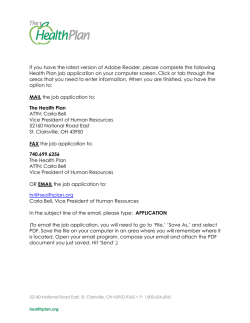 Download - The Health Plan