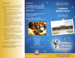 School Flyer (pdf) - Shelby County Schools