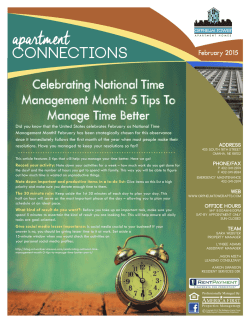 Newsletter - Orpheum Tower