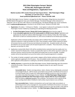 HERE - Olde Pickerington Village