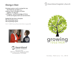 Growing in Grace - Heartland Baptist Church